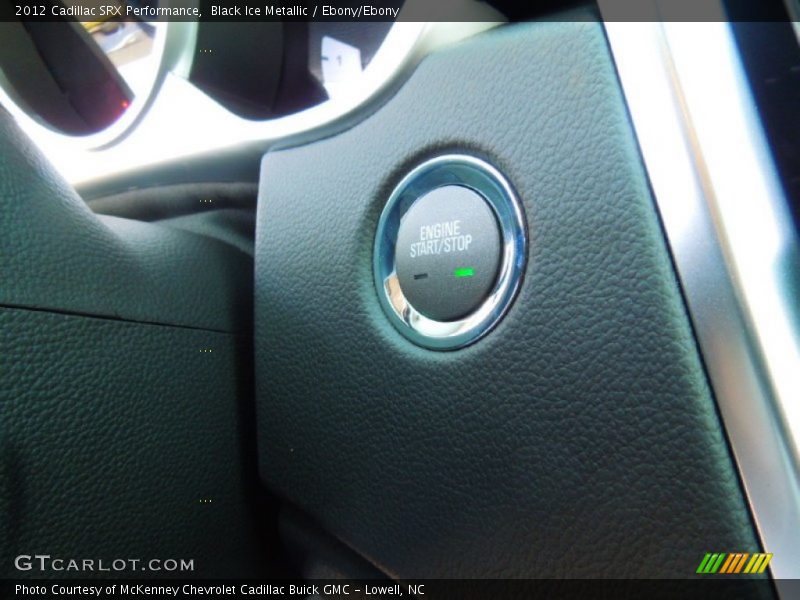 Black Ice Metallic / Ebony/Ebony 2012 Cadillac SRX Performance