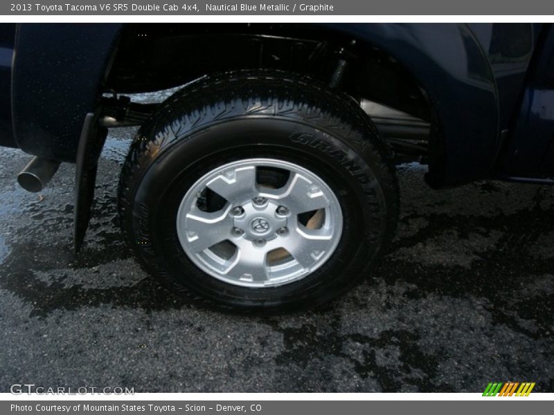 Nautical Blue Metallic / Graphite 2013 Toyota Tacoma V6 SR5 Double Cab 4x4