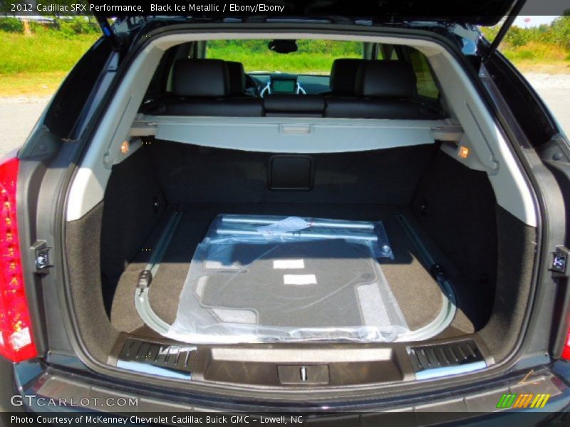 Black Ice Metallic / Ebony/Ebony 2012 Cadillac SRX Performance