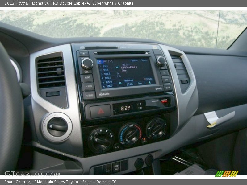 Controls of 2013 Tacoma V6 TRD Double Cab 4x4