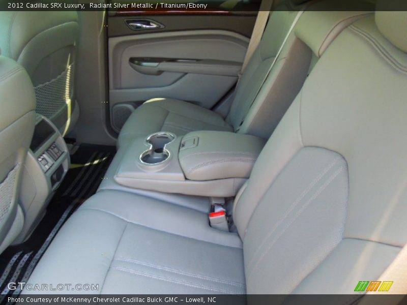 Radiant Silver Metallic / Titanium/Ebony 2012 Cadillac SRX Luxury