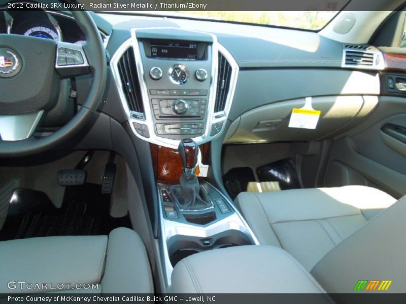 Radiant Silver Metallic / Titanium/Ebony 2012 Cadillac SRX Luxury