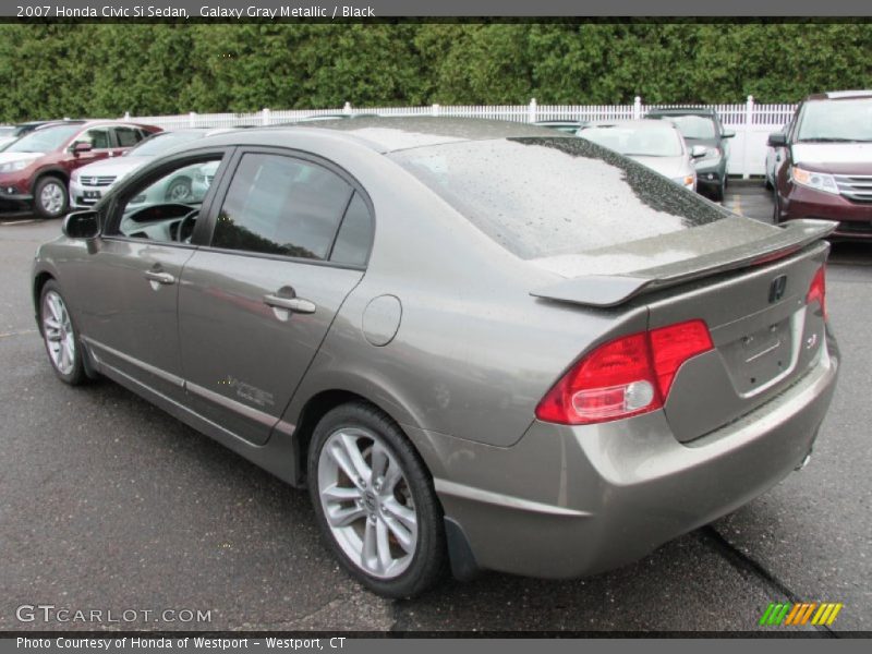  2007 Civic Si Sedan Galaxy Gray Metallic