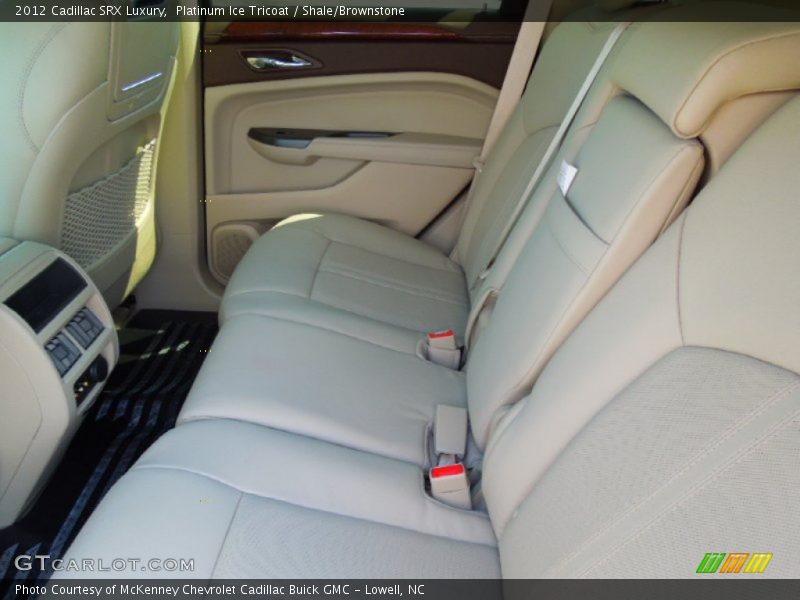 Platinum Ice Tricoat / Shale/Brownstone 2012 Cadillac SRX Luxury