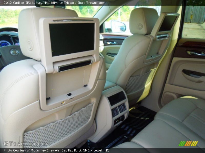 Platinum Ice Tricoat / Shale/Brownstone 2012 Cadillac SRX Luxury