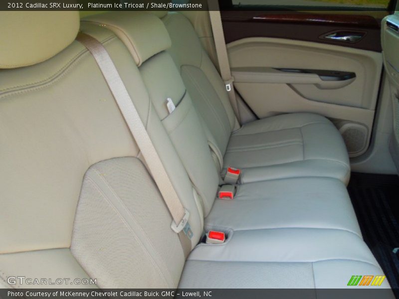 Platinum Ice Tricoat / Shale/Brownstone 2012 Cadillac SRX Luxury
