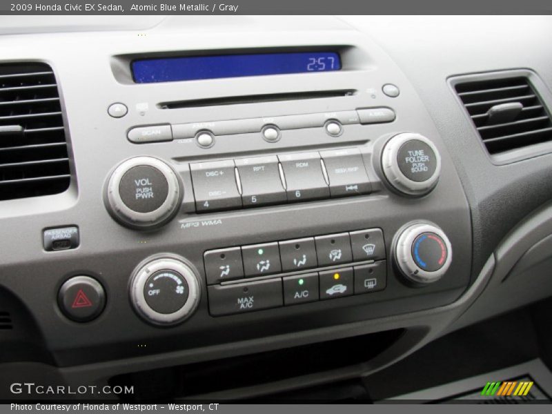Controls of 2009 Civic EX Sedan