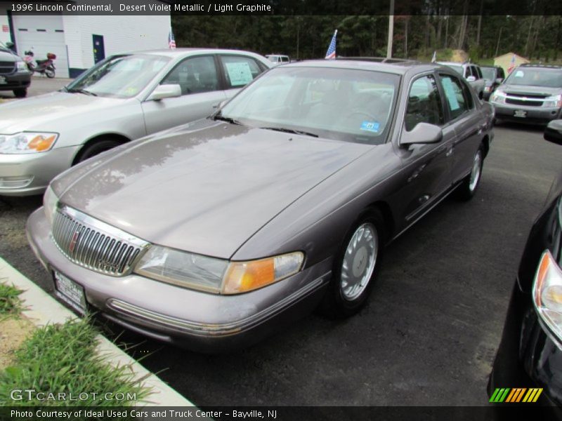 Desert Violet Metallic / Light Graphite 1996 Lincoln Continental