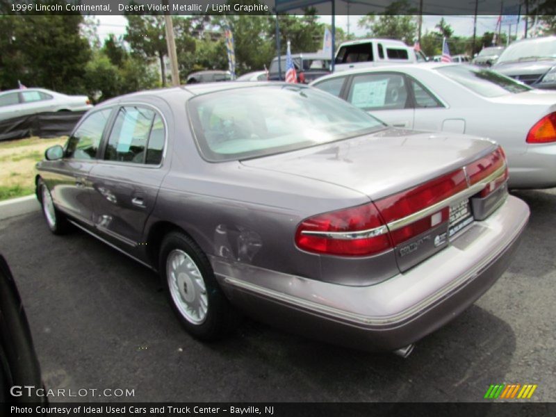 Desert Violet Metallic / Light Graphite 1996 Lincoln Continental