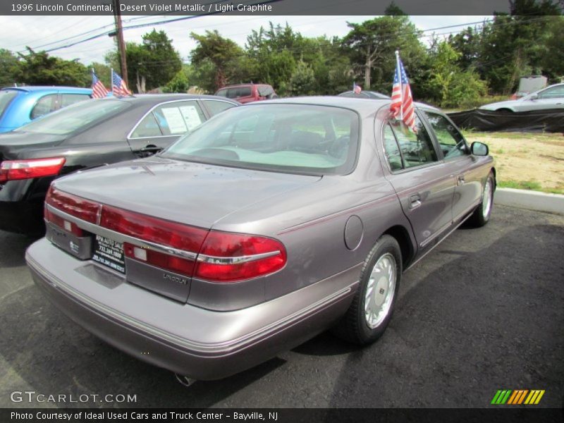 Desert Violet Metallic / Light Graphite 1996 Lincoln Continental