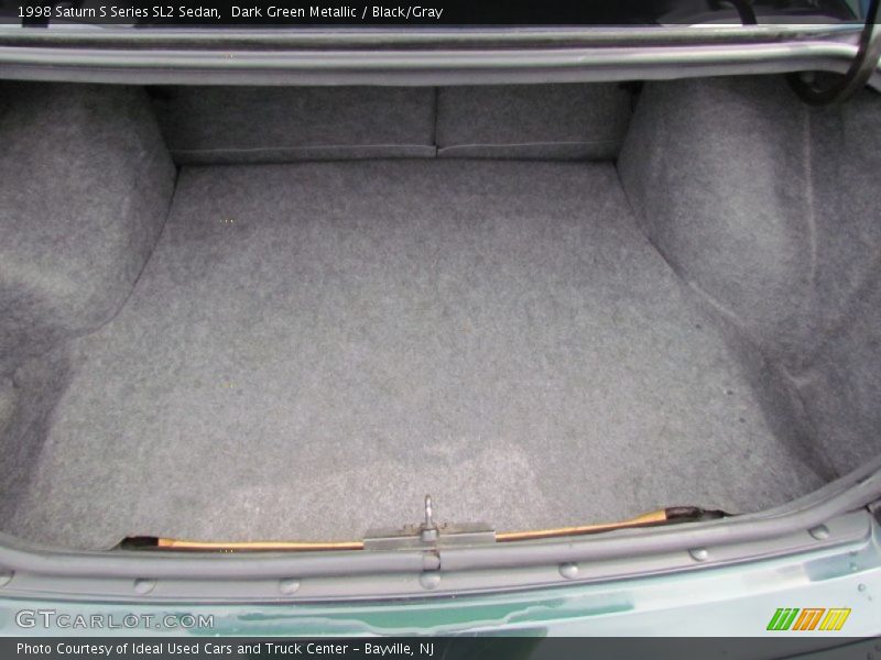 Dark Green Metallic / Black/Gray 1998 Saturn S Series SL2 Sedan