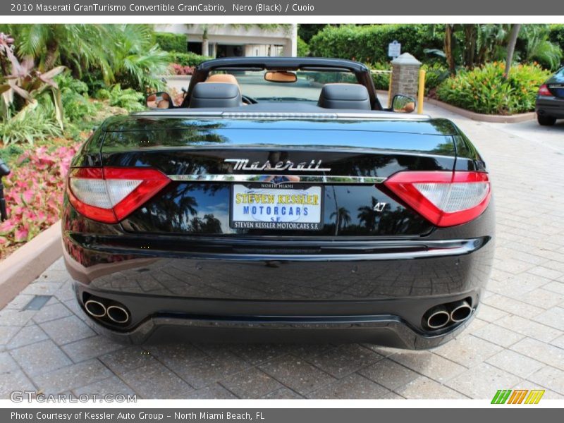 Nero (Black) / Cuoio 2010 Maserati GranTurismo Convertible GranCabrio