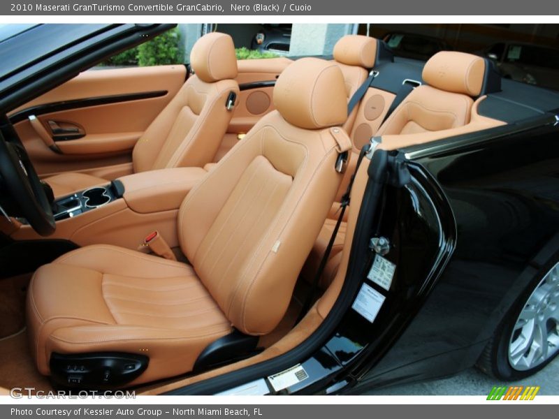Front Seat of 2010 GranTurismo Convertible GranCabrio