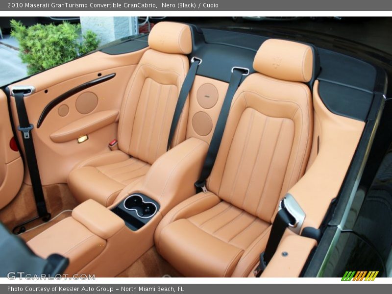 Rear Seat of 2010 GranTurismo Convertible GranCabrio