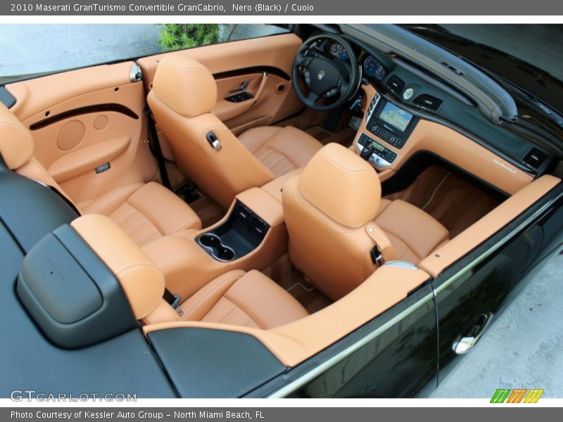 Nero (Black) / Cuoio 2010 Maserati GranTurismo Convertible GranCabrio
