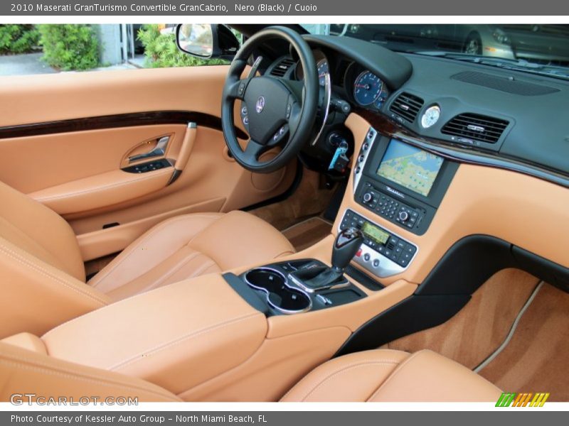 Nero (Black) / Cuoio 2010 Maserati GranTurismo Convertible GranCabrio
