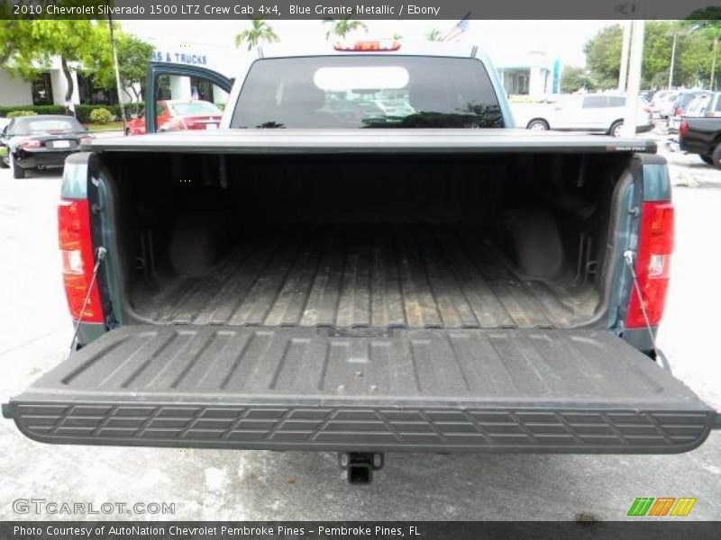 Blue Granite Metallic / Ebony 2010 Chevrolet Silverado 1500 LTZ Crew Cab 4x4