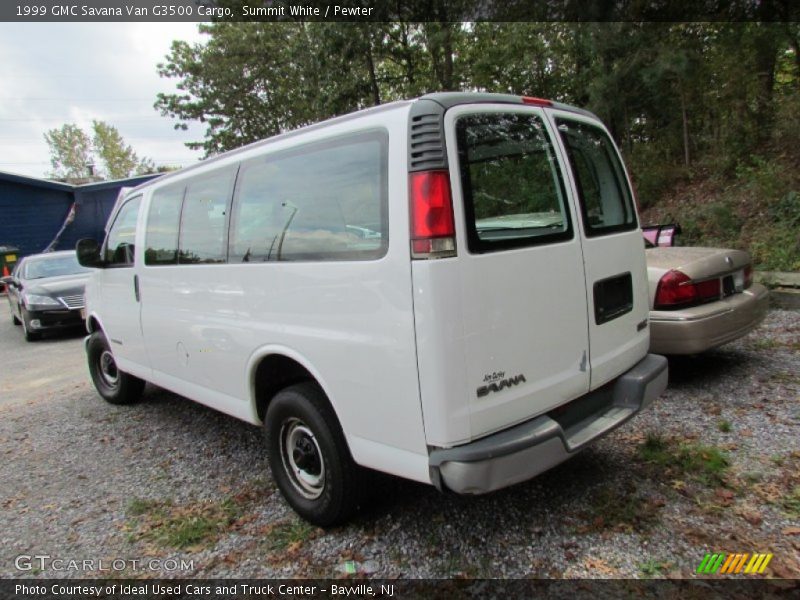 Summit White / Pewter 1999 GMC Savana Van G3500 Cargo