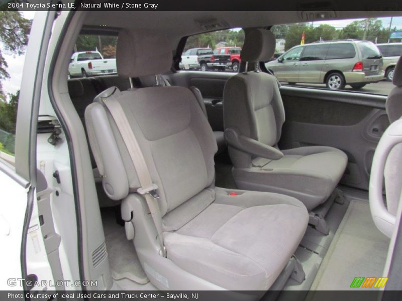 Natural White / Stone Gray 2004 Toyota Sienna LE