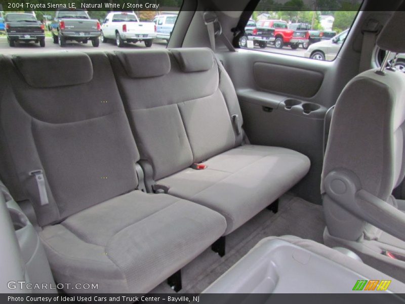 Natural White / Stone Gray 2004 Toyota Sienna LE