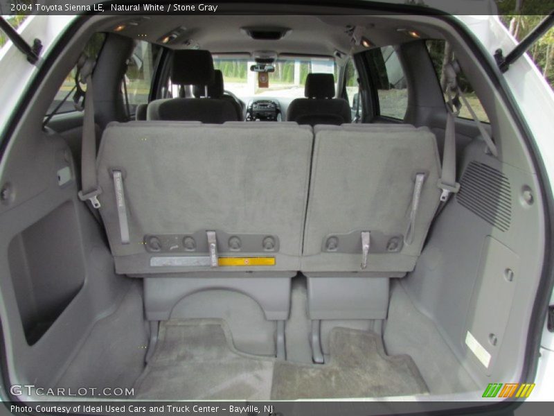 Natural White / Stone Gray 2004 Toyota Sienna LE