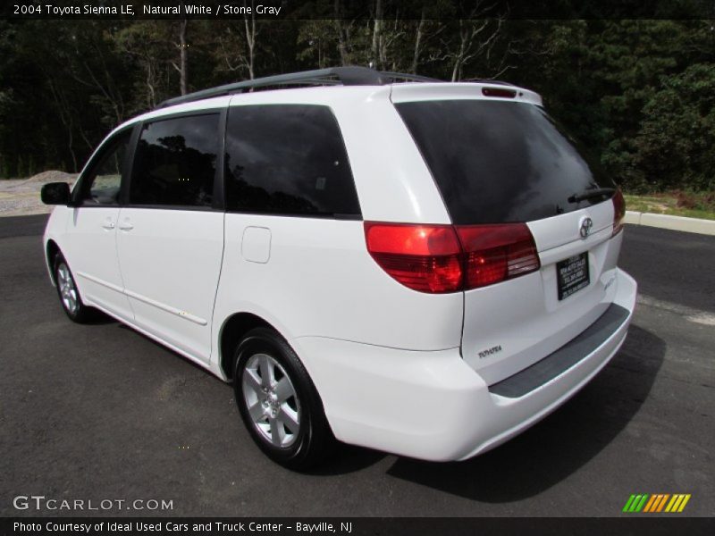 Natural White / Stone Gray 2004 Toyota Sienna LE
