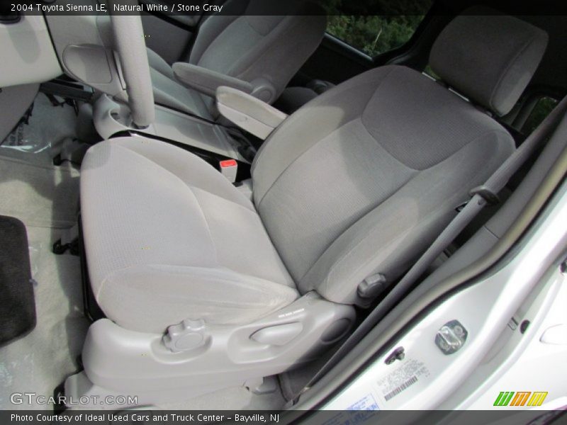 Natural White / Stone Gray 2004 Toyota Sienna LE