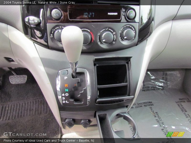 Natural White / Stone Gray 2004 Toyota Sienna LE