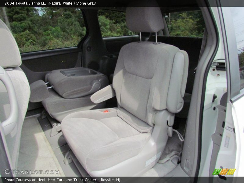 Natural White / Stone Gray 2004 Toyota Sienna LE