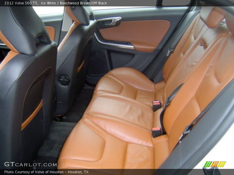 Rear Seat of 2012 S60 T5