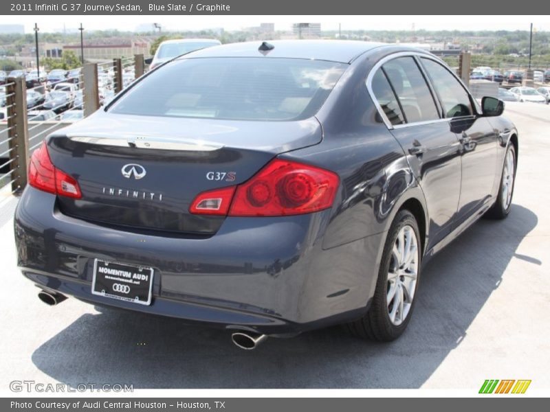 Blue Slate / Graphite 2011 Infiniti G 37 Journey Sedan