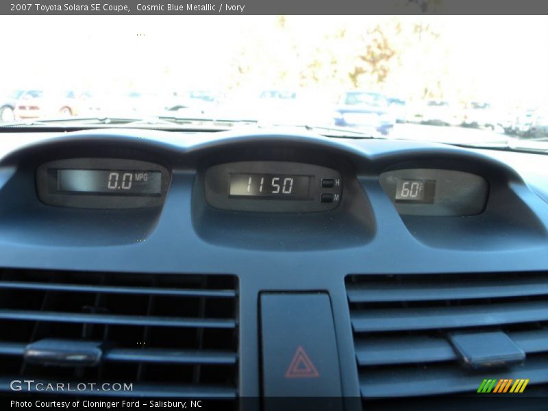 Cosmic Blue Metallic / Ivory 2007 Toyota Solara SE Coupe