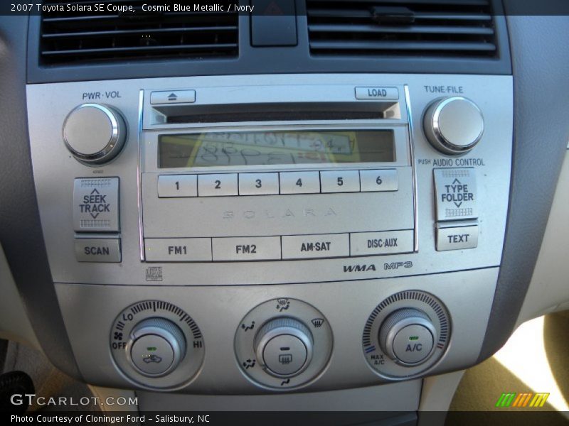 Cosmic Blue Metallic / Ivory 2007 Toyota Solara SE Coupe