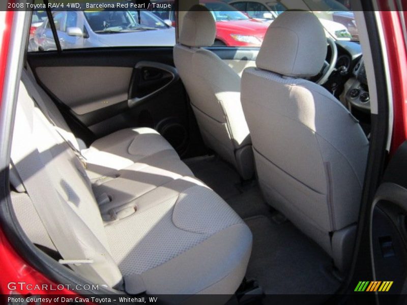 Barcelona Red Pearl / Taupe 2008 Toyota RAV4 4WD