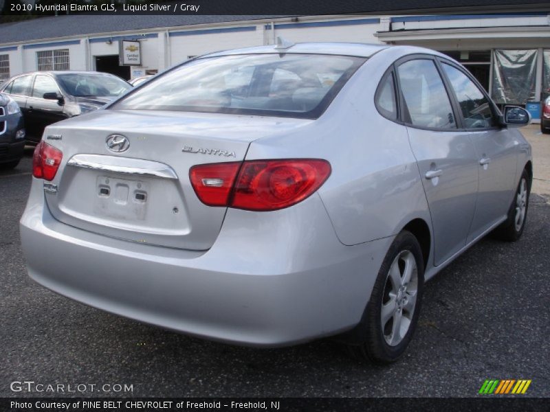 Liquid Silver / Gray 2010 Hyundai Elantra GLS
