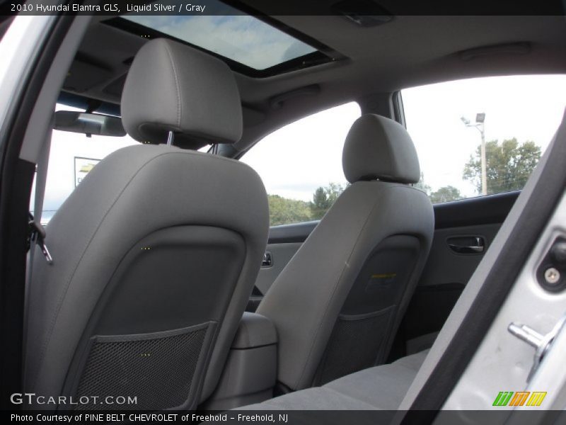 Liquid Silver / Gray 2010 Hyundai Elantra GLS