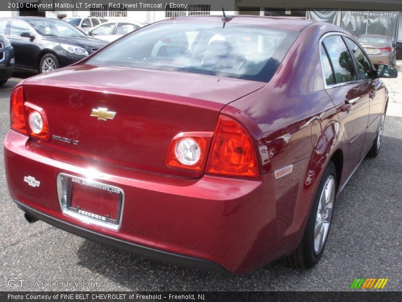 Red Jewel Tintcoat / Ebony 2010 Chevrolet Malibu LT Sedan