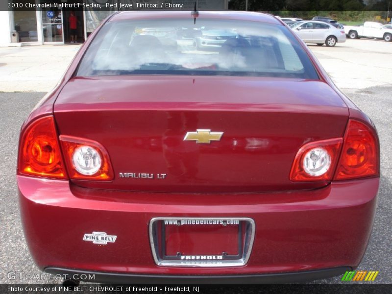 Red Jewel Tintcoat / Ebony 2010 Chevrolet Malibu LT Sedan