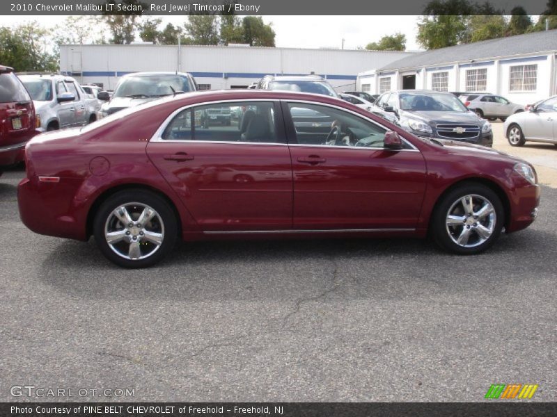 Red Jewel Tintcoat / Ebony 2010 Chevrolet Malibu LT Sedan