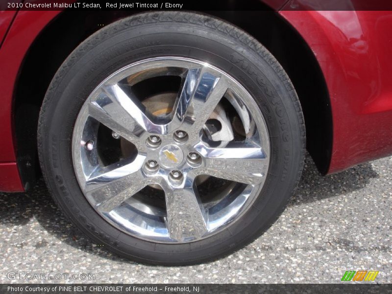 Red Jewel Tintcoat / Ebony 2010 Chevrolet Malibu LT Sedan