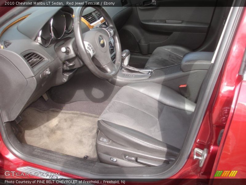 Red Jewel Tintcoat / Ebony 2010 Chevrolet Malibu LT Sedan