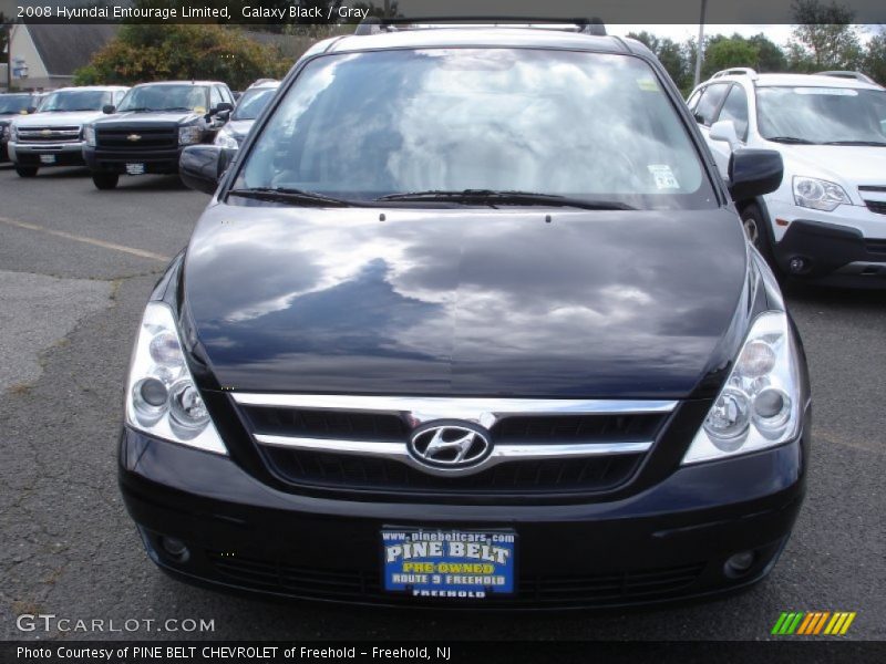 Galaxy Black / Gray 2008 Hyundai Entourage Limited