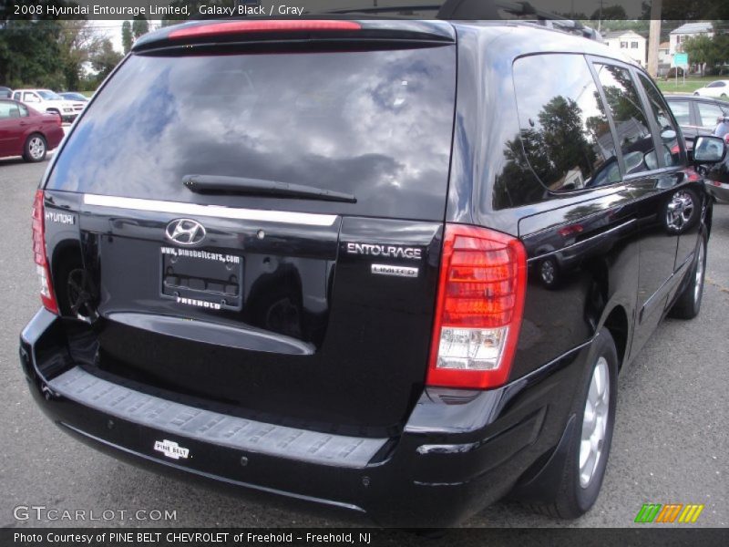 Galaxy Black / Gray 2008 Hyundai Entourage Limited