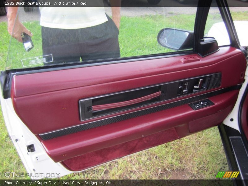 Door Panel of 1989 Reatta Coupe