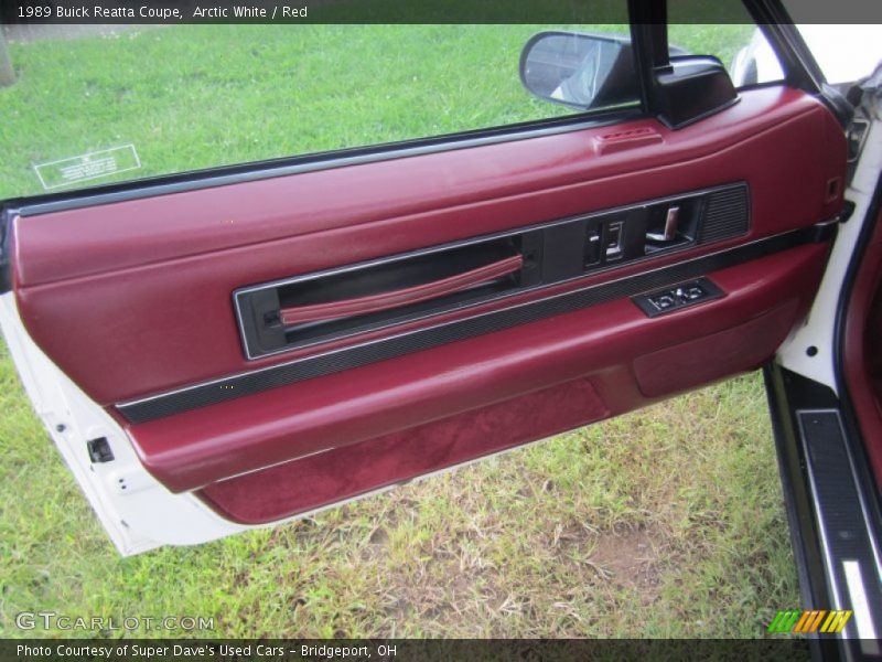 Door Panel of 1989 Reatta Coupe