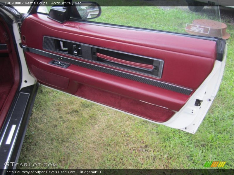 Door Panel of 1989 Reatta Coupe