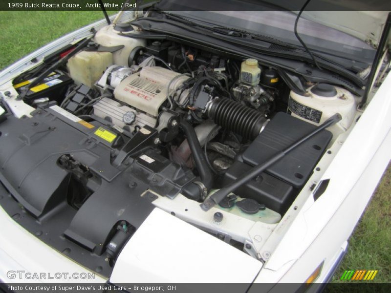  1989 Reatta Coupe Engine - 3.8 Liter OHV 12-Valve V6
