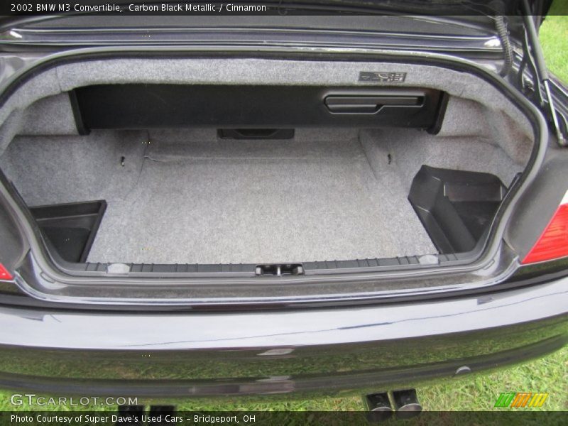  2002 M3 Convertible Trunk