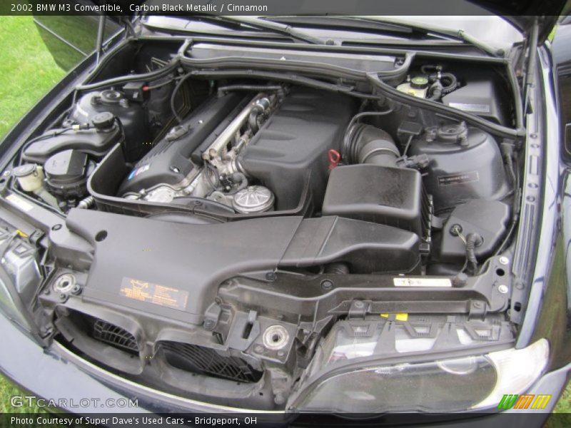  2002 M3 Convertible Engine - 3.2 Liter DOHC 24-Valve VVT Inline 6 Cylinder