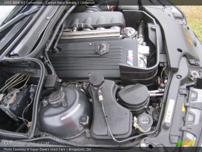  2002 M3 Convertible Engine - 3.2 Liter DOHC 24-Valve VVT Inline 6 Cylinder